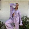 Clothing Charcoal Clothing Shirts + Blouses | Sweet Serenity Shirt (Lilac)