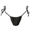 Clothing Charcoal Clothing Swim Bottoms | Quartz Side Tie Bottom (Black)