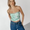 Clothing Alive Girl Crop Tops | Alida Crop Top (Green)