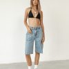 Clothing Charcoal Clothing Denim Edit | Montana Jorts (Blue)