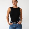 Clothing Charcoal Clothing Basics Edit | Luna Bodysuit (Black)