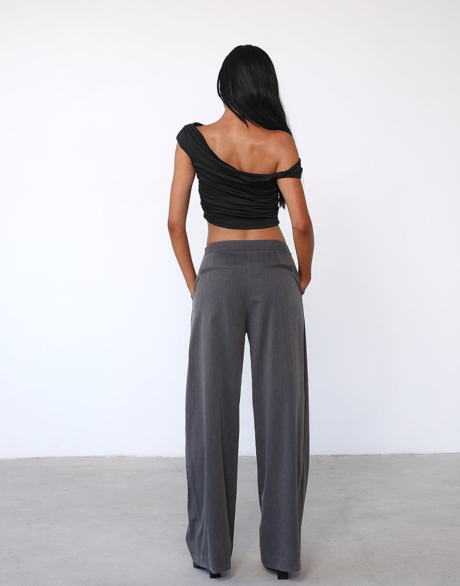 Clothing Charcoal Clothing Basics Edit | Cartea Pants (Grey)