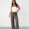 Clothing White Closet Pants | Elska Pants (Warm Grey)