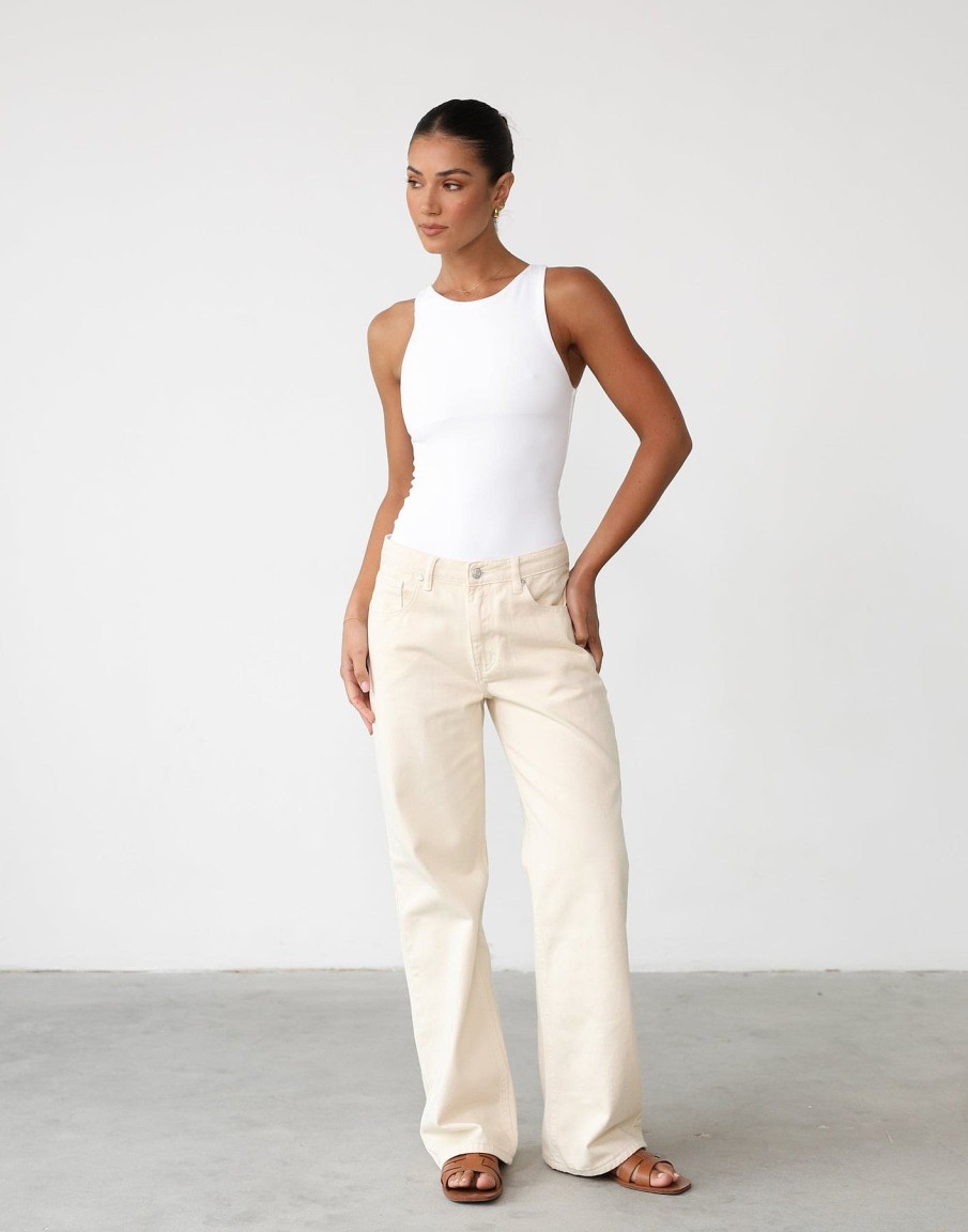 Clothing Thanne Basics Edit | Vivid Bodysuit (White)