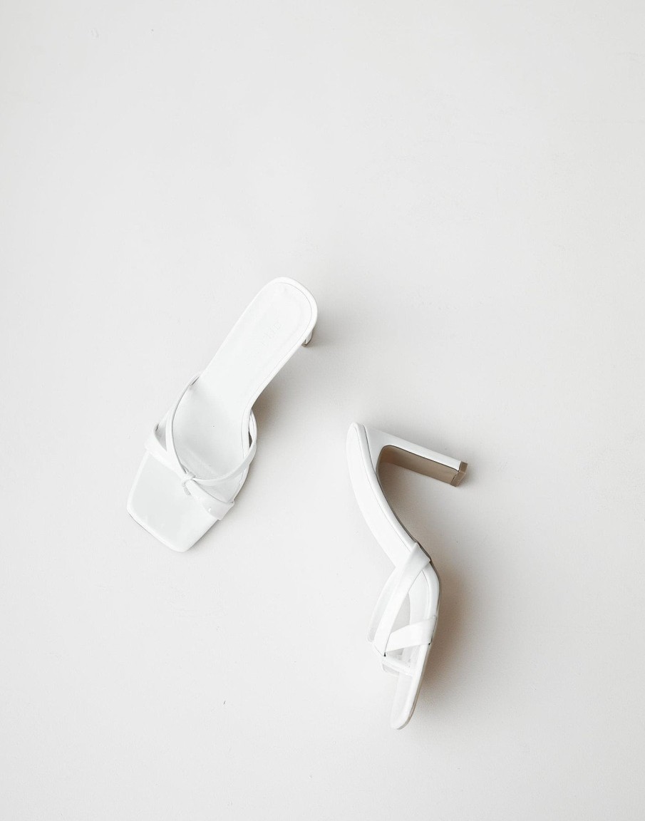 Shoes Billini | Raylee Heels (White Patent) - By Billini