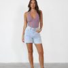 Clothing Charcoal Clothing Partywear | Amira Bodysuit (Dark Mauve)