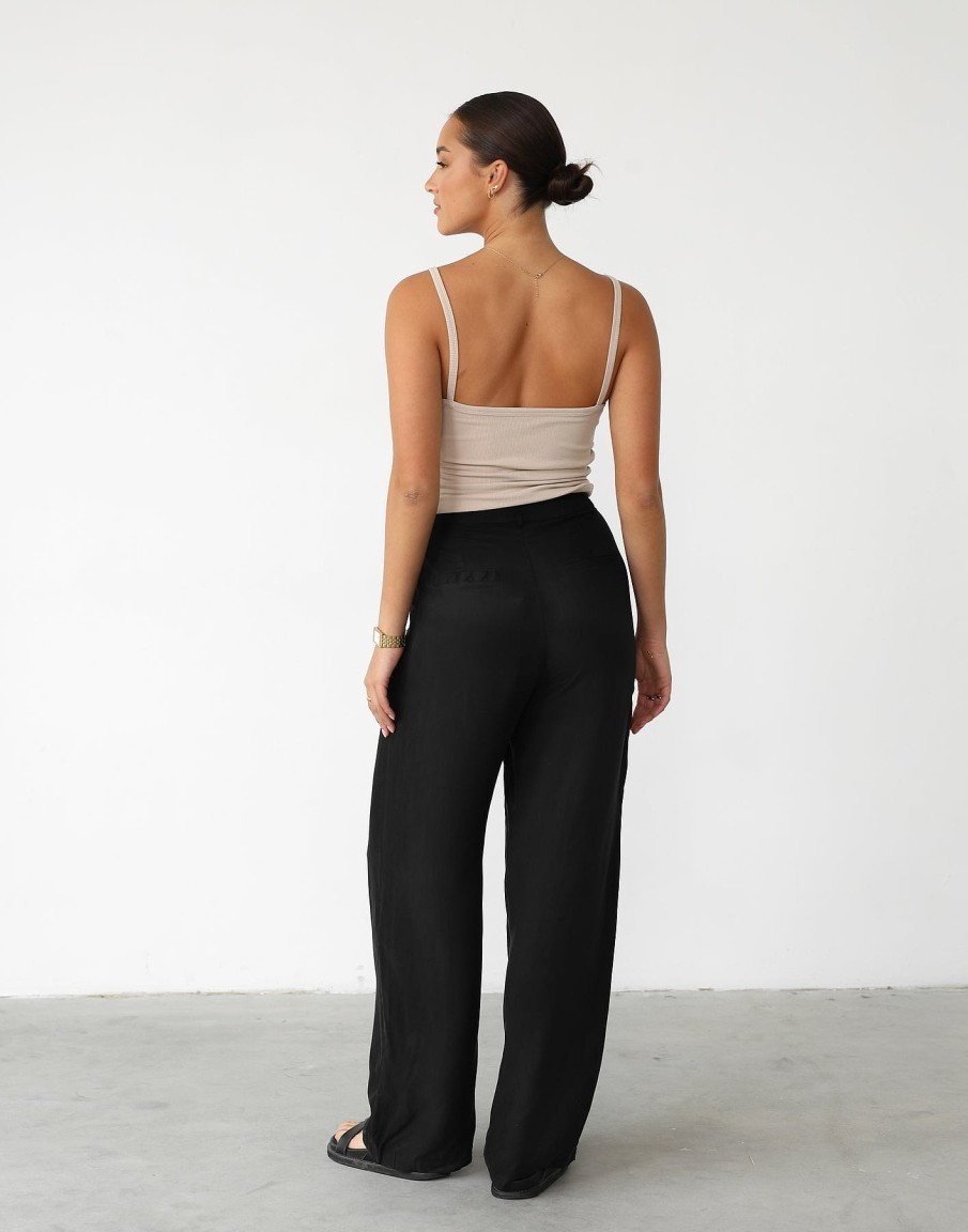 Clothing White Closet Workwear | Ranna Pants (Black)