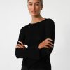 Clothing Qtrend Long Sleeve Tops | Corinna Long Sleeve Top (Black)