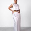 Clothing Charcoal Clothing Partywear | Sincerity Maxi Skirt (Shell)