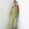 Clothing Pink Diamond Partywear | Abelle Maxi Dress (Lime)