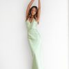 Clothing Charcoal Clothing Maxi Dresses | Zeus Maxi Dress (Lime)