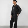 Clothing Charcoal Clothing Jackets + Coats | Adrian Denim Jacket (Dark Grey)