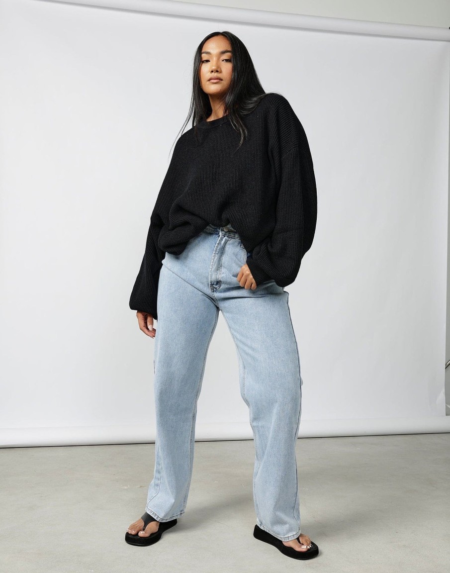 Clothing Charcoal Clothing Denim Edit | Cooper Wide Leg Jeans (Vintage)