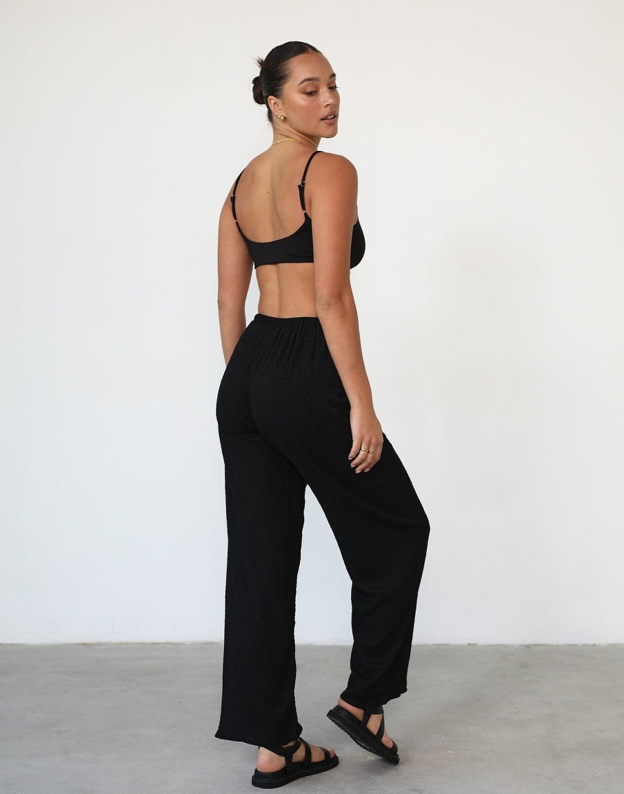 Clothing White Closet Pants | Malti Pants (Black)