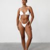 Clothing Charcoal Clothing | Laguna Bikini Bottoms (White)