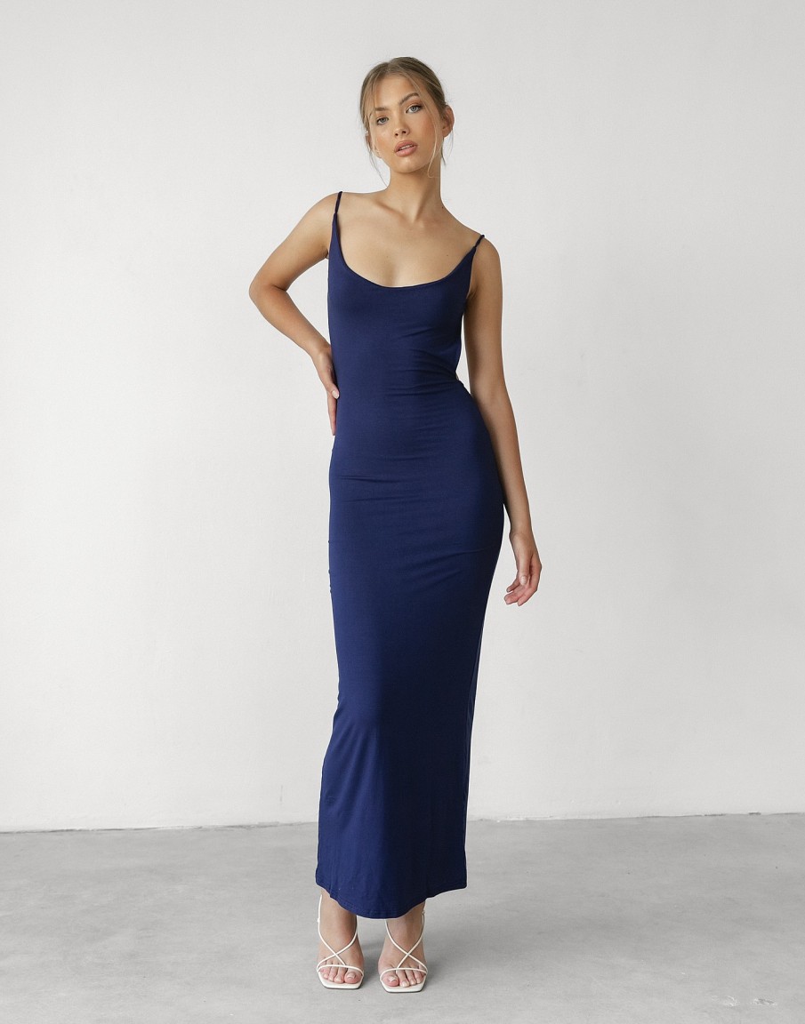 Clothing Luvalot Maxi Dresses | Ellidy Maxi Dress (Navy)