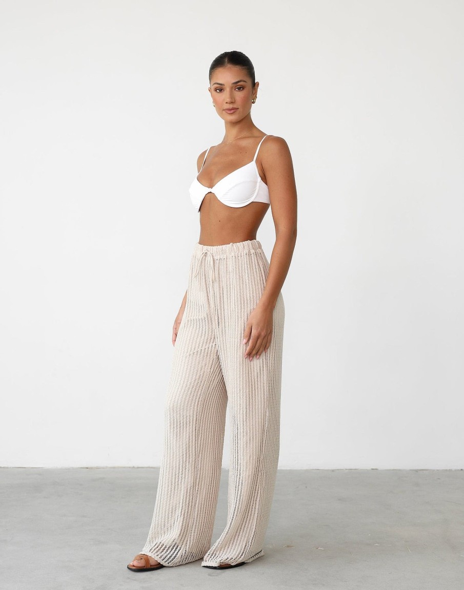 Clothing QTrend Pants | Aliyna Pants (Sand)