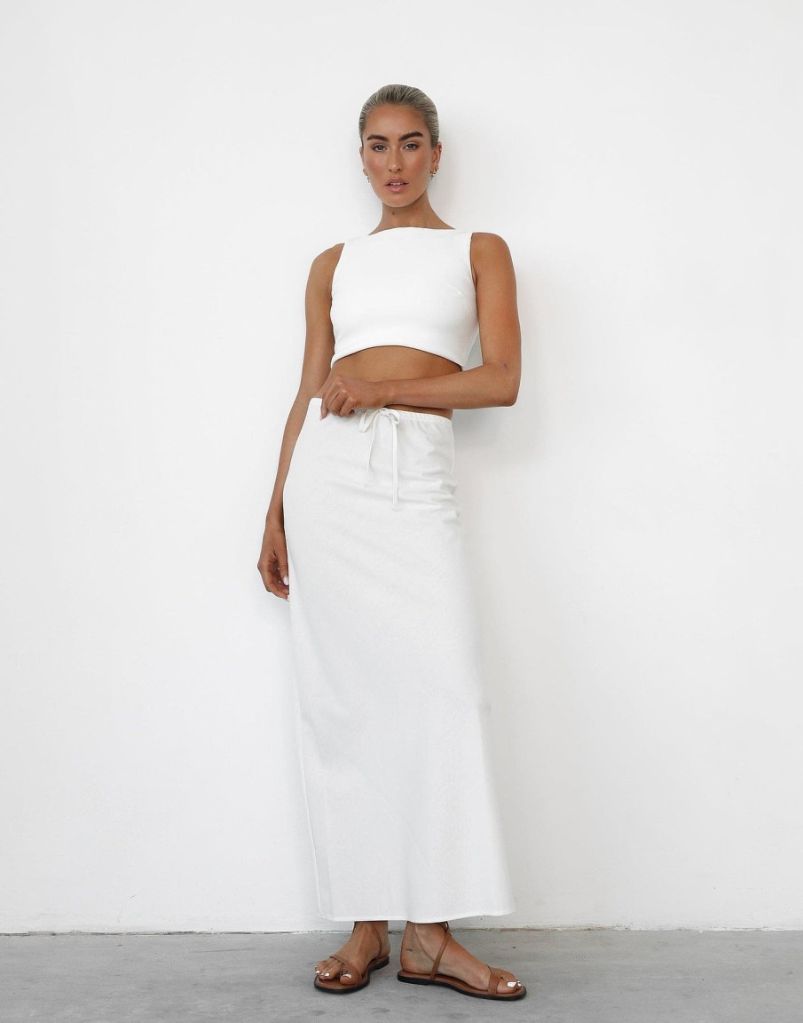 Clothing White Closet Basics Edit | Storm Top (White)