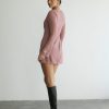 Clothing Charcoal Clothing Partywear | Tilly Mini Dress (Mauve)