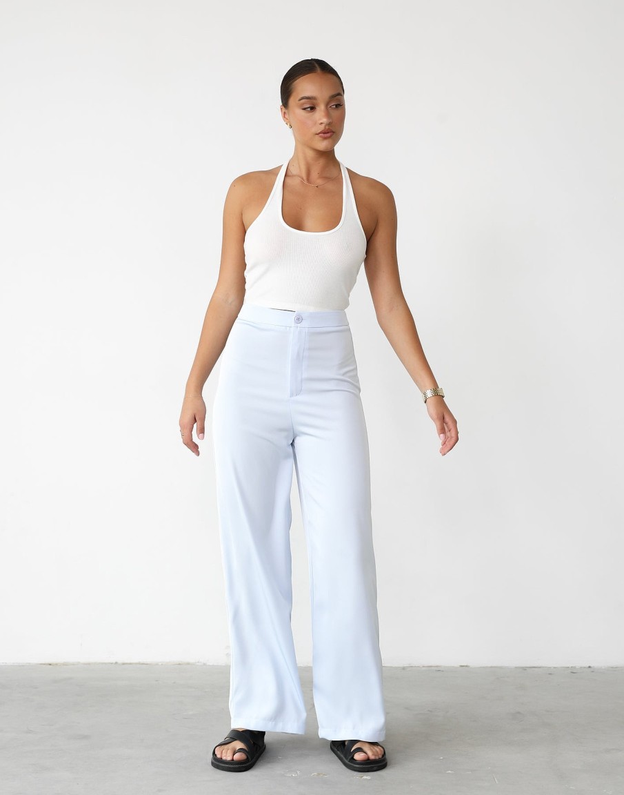 Clothing QTrend Partywear | Ainaz Pants (Sky)