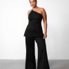 Clothing Charcoal Clothing Partywear | Mia Pants (Black)