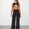 Clothing Charcoal Clothing Basics Edit | Xali Pants (Black)