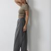 Clothing Charcoal Clothing Workwear | Astylar Maxi Skirt (Grey)