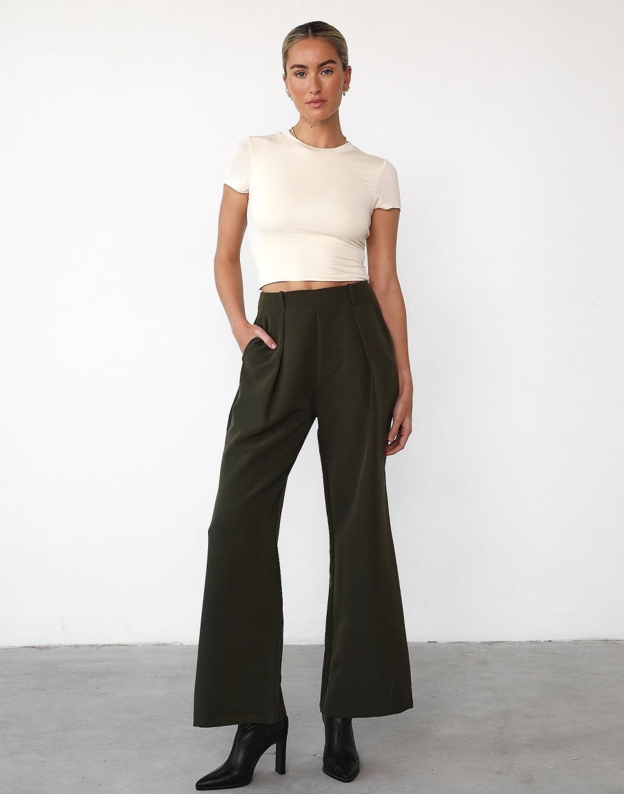 Clothing Charcoal Clothing Workwear | Malakai Pants (Olive)