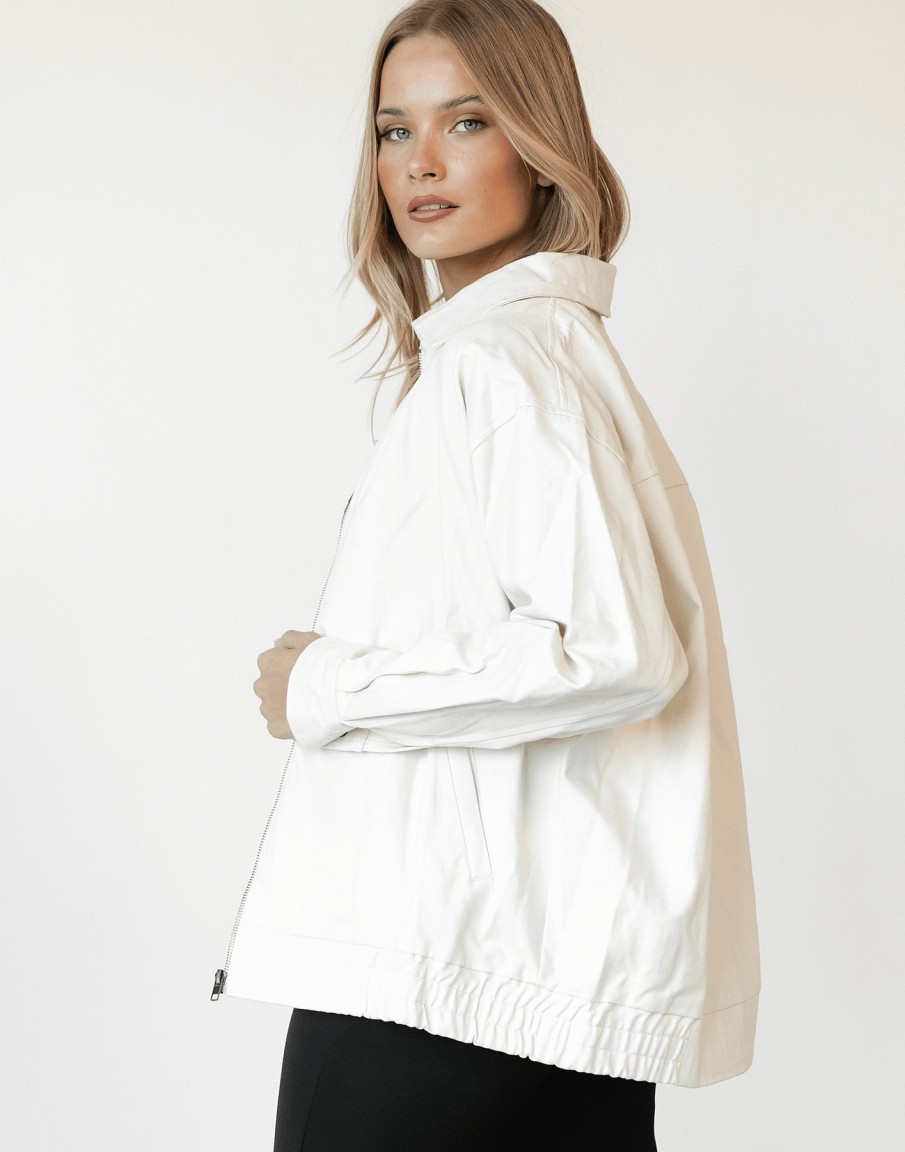 Clothing Paper Heart Jackets + Coats | Clermont Jacket (Cream)