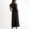 Clothing Charcoal Clothing Basics Edit | Evelyn Maxi Dress (Black)