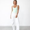 Clothing CHARCOAL Basics Edit | Levitate Bodysuit (Light Aqua)