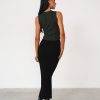 Clothing Charcoal Clothing Basics Edit | Hunter Top (Moss)