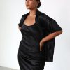 Clothing Charcoal Clothing | Martha Maxi Dress (Black)