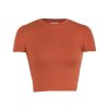 Clothing Charcoal Clothing Tees | Nighthawk Jersey Tee (Rust)