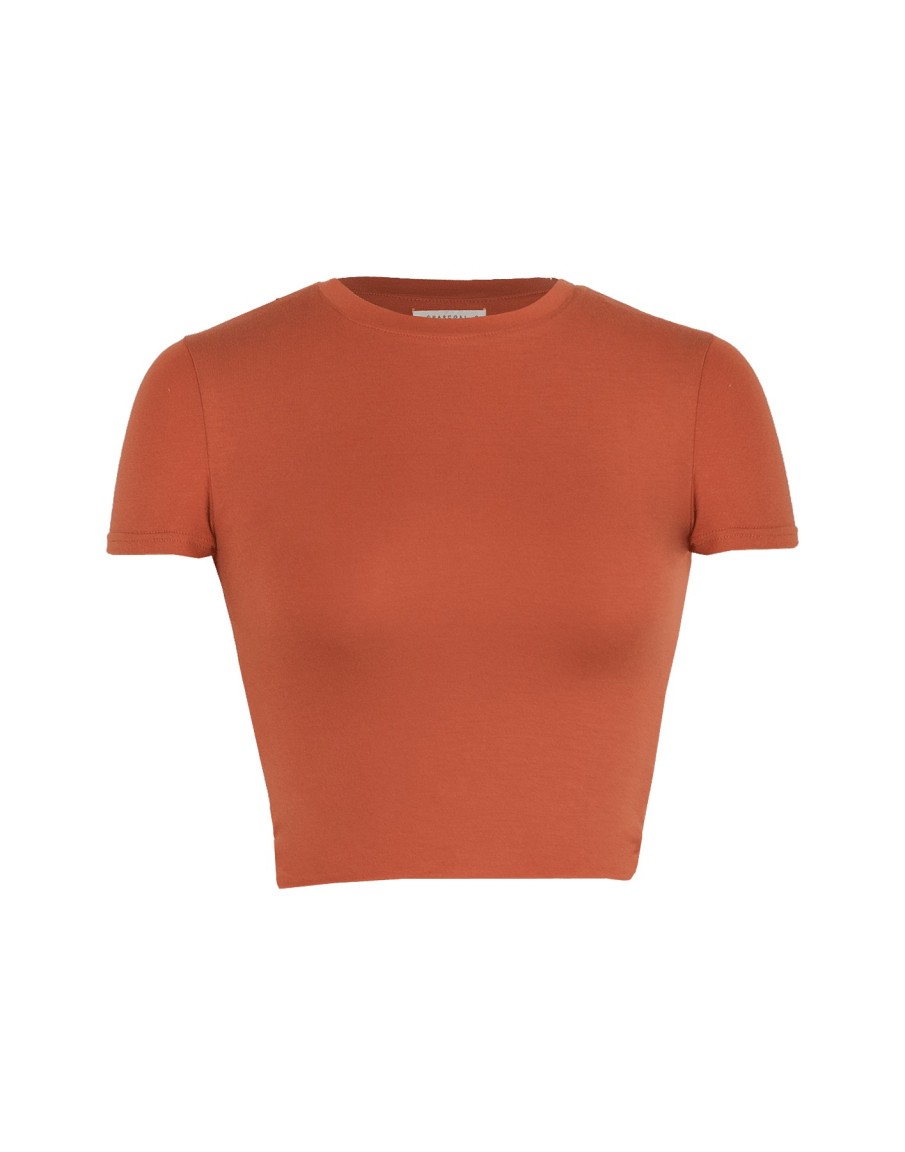 Clothing Charcoal Clothing Tees | Nighthawk Jersey Tee (Rust)