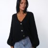 Clothing Paper Heart Knitwear | Marionne Cardigan (Black)