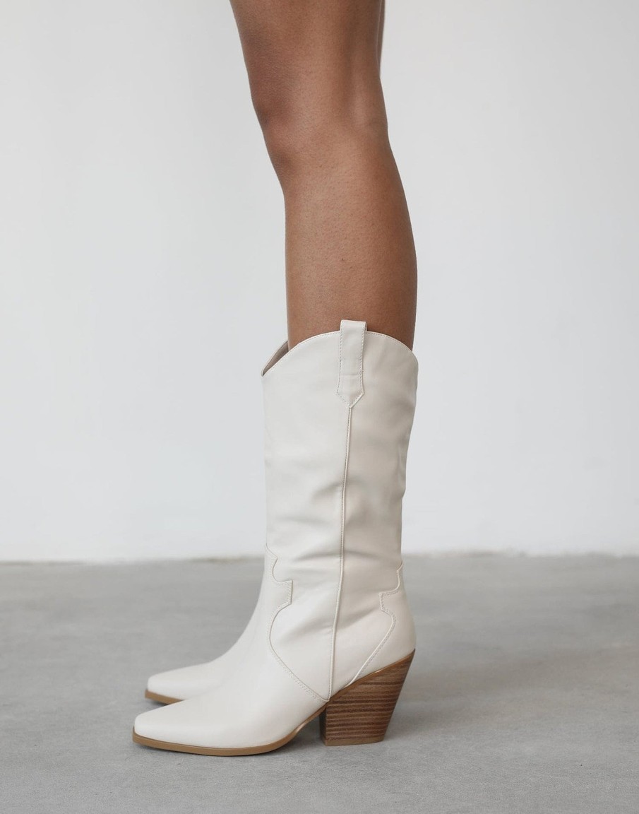 Shoes Billini | Claudette Boots (Chalk) - By Billini