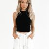 Clothing Charcoal Clothing Basics Edit | Elijah Tank Top (Black)