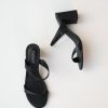 Shoes Therapy | Kirra Heels (Black Smooth Pu) - By Therapy