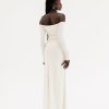 Clothing Charcoal Clothing Maxi Dresses | Josephine Maxi Dress (Cream)