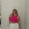 Clothing Charcoal Clothing Basics Edit | Emerie Tank Top (Hot Pink)