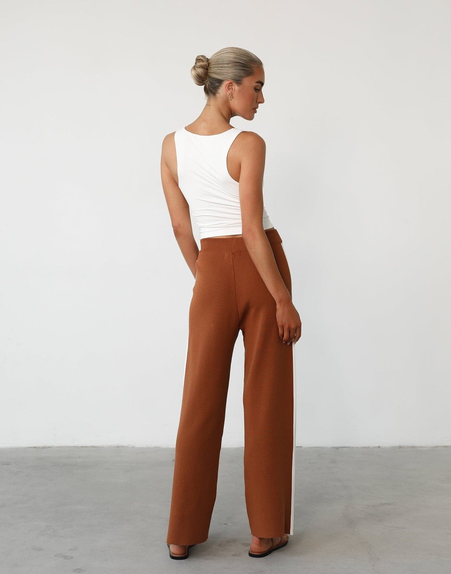 Clothing White Closet Workwear | Janine Pants (Cinnamon)