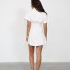 Clothing CHARCOAL CLOTHING Denim Edit | Bindi Mini Dress (White)