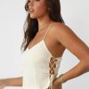 Clothing Lioness Camis + Singlets | Endless Cami (Ivory) - By Lioness