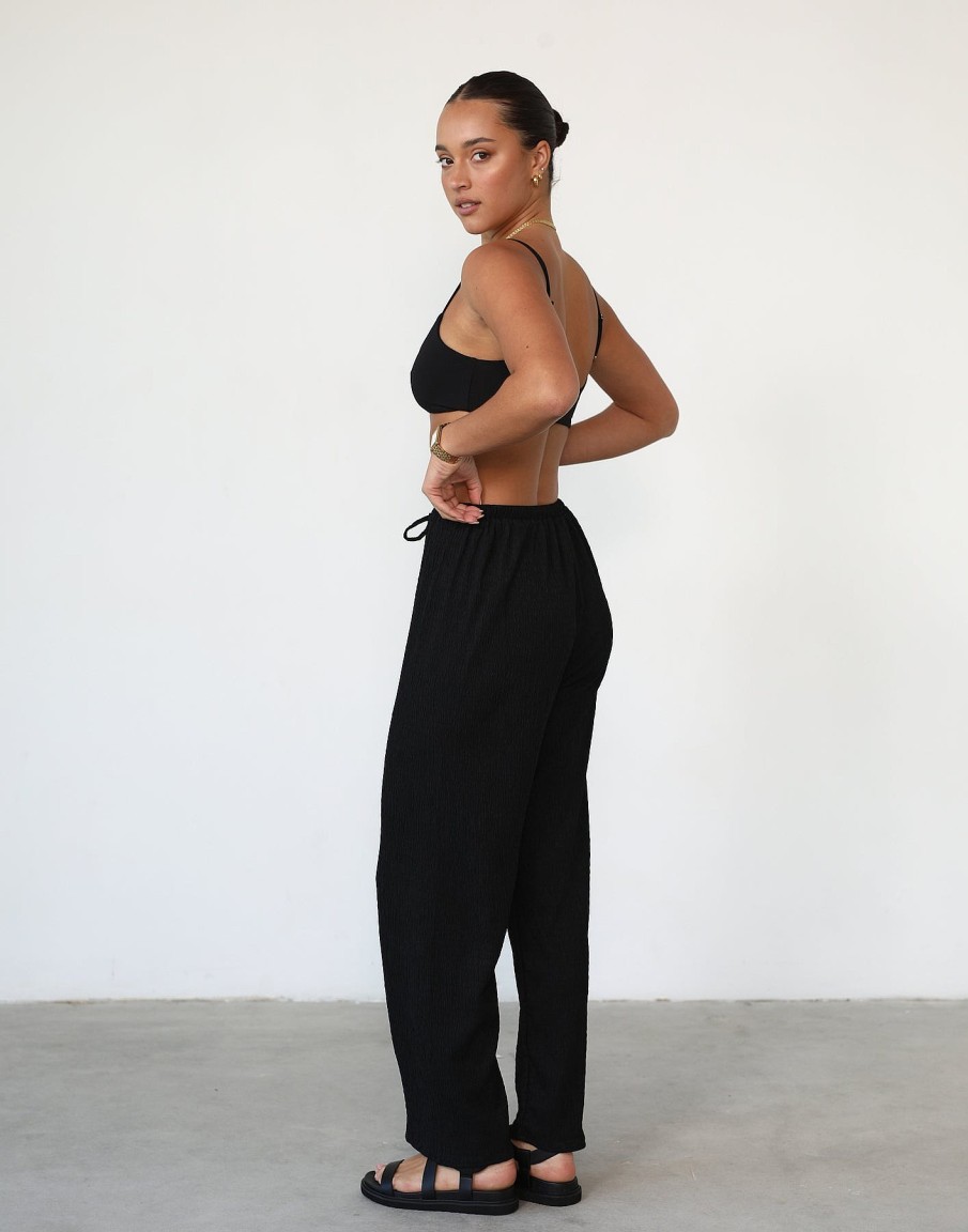 Clothing White Closet Pants | Malti Pants (Black)