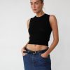 Clothing Desire Basics Edit | Cooran Knit Crop Top (Black)