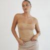 Clothing Lioness Camis + Singlets | Top Model Cami (Tan) - By Lioness