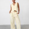 Clothing Lioness | Leo Vest (Butter) - By Lioness