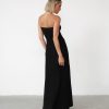 Clothing Charcoal Clothing Partywear | Ada Maxi Dress (Black)