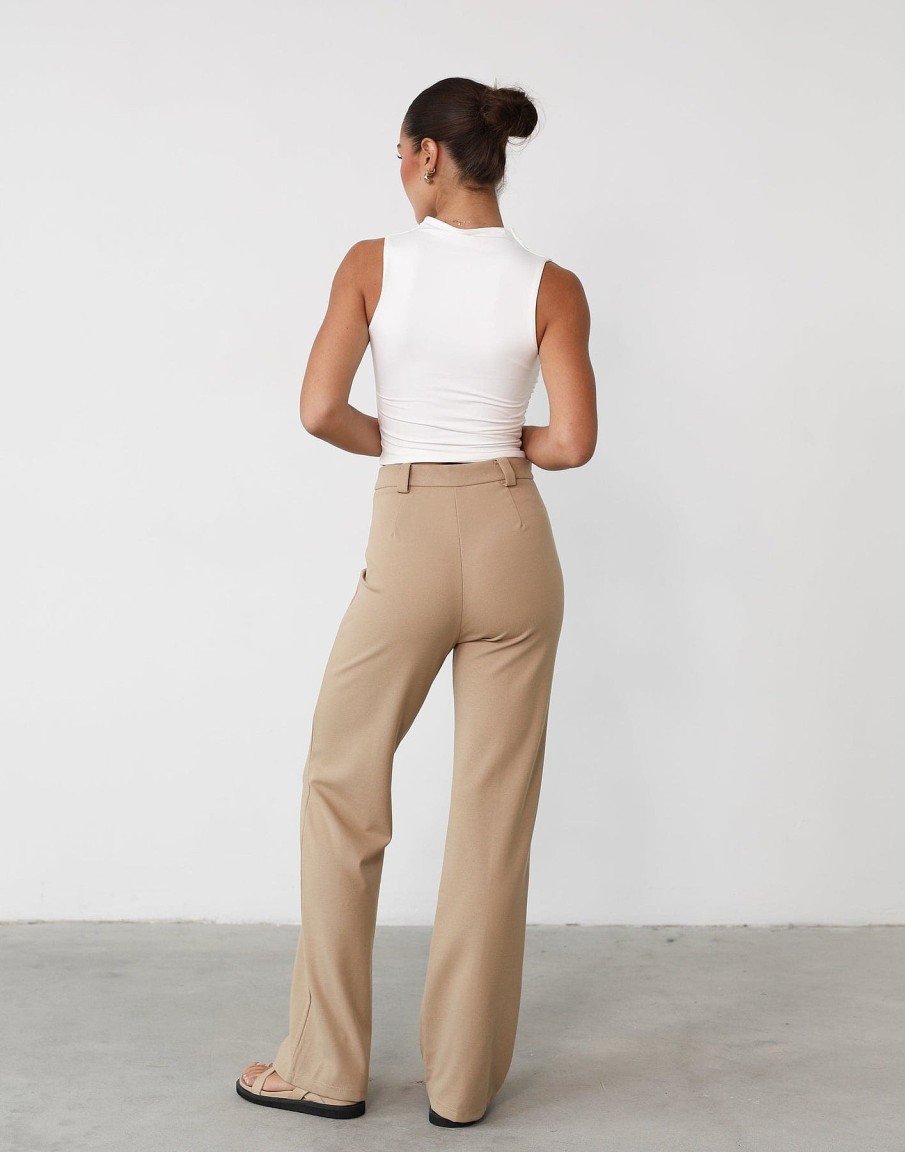 Clothing Q-Trend Workwear | Francine Pants (Beige)